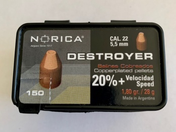 Norica Destroyer Copper Pellets