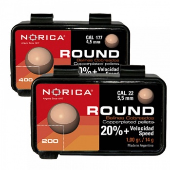 Norica Round Copper BB's